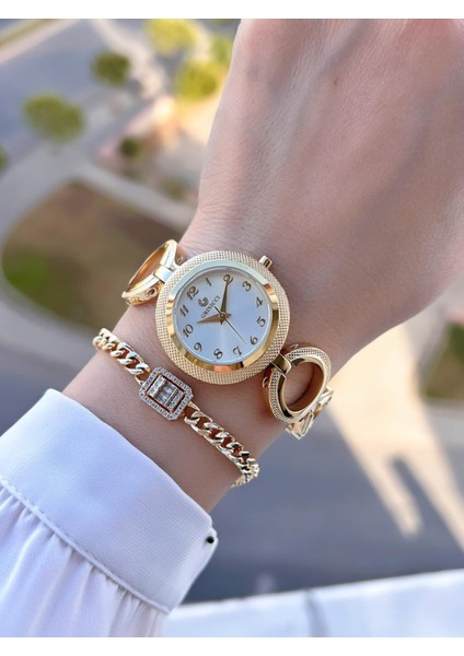 By Revello Grinicci Elite Tasarım 2 Yıl Garantili 5 Atm Suya Dayanıklı Kadın Kol Saati GRC.101.M6 fiyatları