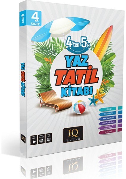 , 4. Sınıf Yaz Tatil Kitabı, 4'den 5'e Soru Bankası