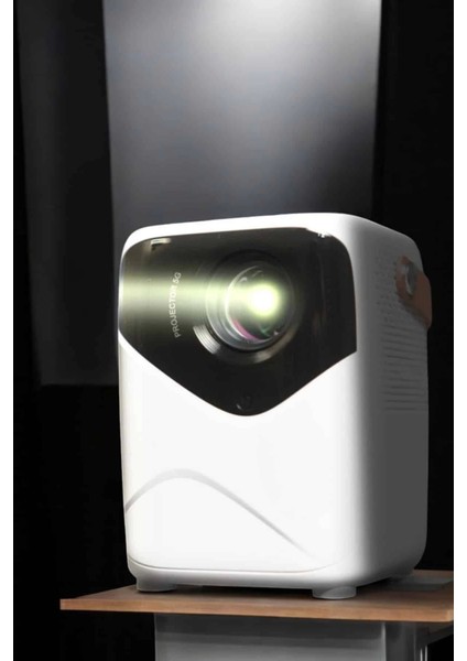 Taşınabilir Android Projeksiyon Wifi Destekli 4K Multimedia Tabanlı Ev ve Ofis Tipi