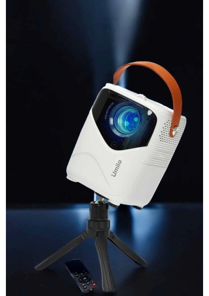 Taşınabilir Android Projeksiyon Wifi Destekli 4K Multimedia Tabanlı Ev ve Ofis Tipi
