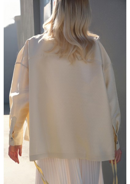 Büzgülü Oversize Ceket modelleri