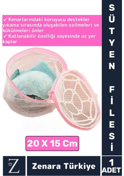Uzun Ömürlü Tam Korumalı Deformasyon Önleyici Katlanabilir Iç Çamaşırı Külot Sütyen Yıkama Filesi