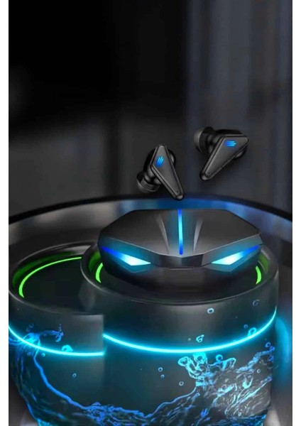 Bluetooth Oyuncu Kulaklığı LED Işıklı Kablosuz Anc Özelliği