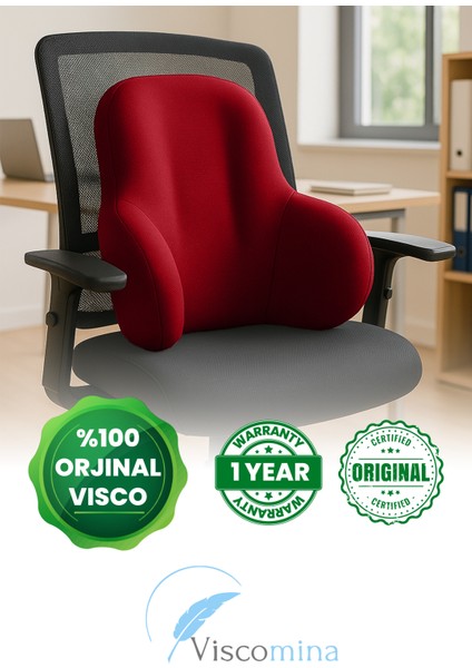 Ergonomik Bel Destek Yastığı Bel Destek Minderi Luxury