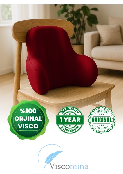 Ergonomik Bel Destek Yastığı Bel Destek Minderi Luxury
