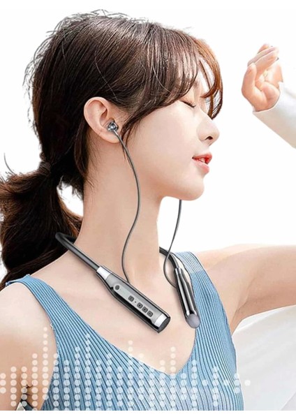 Boyun Bantlı Sd Kart Girişli Yüksek Perfomanslı Bluetooth Kulaklık