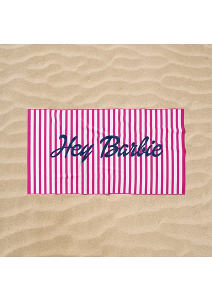 Hey Barbie Plaj Havlusu - Microfiber fiyatları