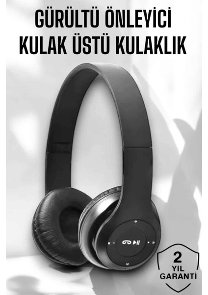 Ayarlanabilir Kafa Bandı ile Yüksek Performanslı Bluetooth Kulaklık