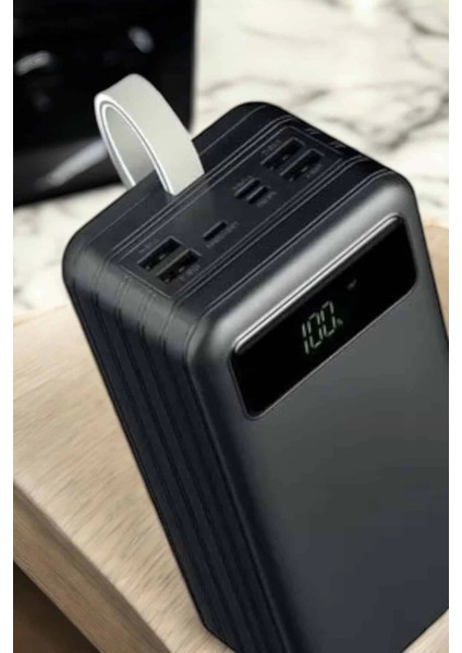 Powerbank 60.000 Mah 4 Portlu Uzun Şarj Süreli Dijital Göstergeli