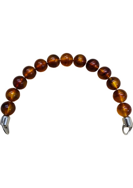 Akrilik Boncuklu Çanta Sapı 20 cm Fr7