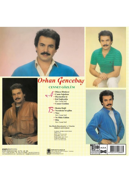 Orhan Gencebay - Cennet Gözlüm (Plak)
