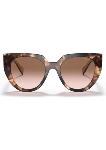 PR 14WS 01R0A 52 Kadın Çekik Çok Renkli Kemik Güneş Gözlüğü fiyatları