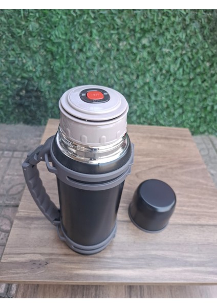 Kişiye Özel Isim Baskılı Termos 1300 ml Termos Bardak SUS-304 Paslanmaz Çelik Bardak