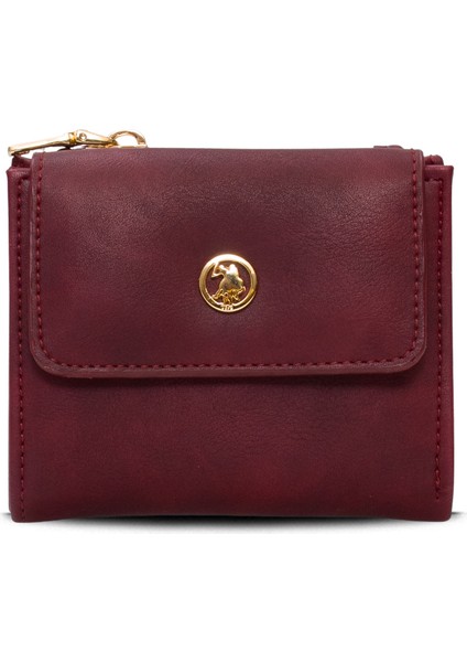 Bordo U.s. Polo Assn. Kadın Portföy Çanta USC25740