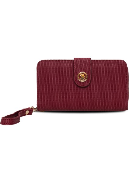 Bordo U.s. Polo Assn. Kadın Portföy Çanta USC25743