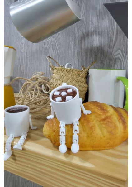 Mini Marshmallowlu Sıcak Çikolata Figürü - Dekoratif Obje fiyatları