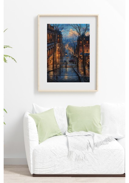 1000 Parçalık Puzzle - Montmartre'de Bahar 3192 modelleri