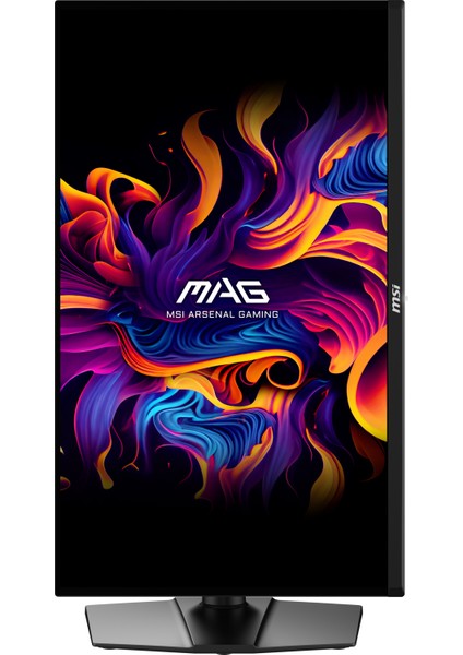 Msı 26.5" Mag 271QP Qd-Oled X24 2560 x 1440 (Wqhd) 16:9 Flat Qd-Oled 240HZ 0.03MS (Gtg) Adaptıve-Sync Pıvot Gamıng Monıtor