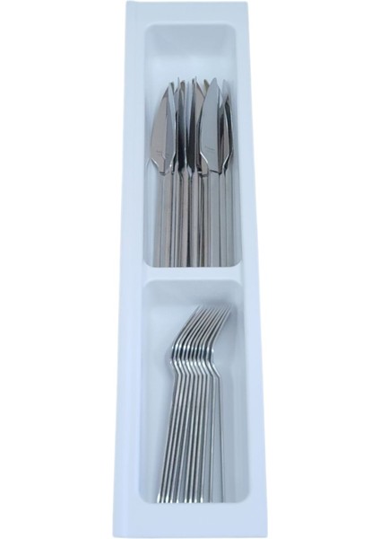 Mutfak Çekmece Içi Kaşıklık Iki Bölmeli Modül 11cm X 48cm ( 4,5 cm kesilebilmektedir
