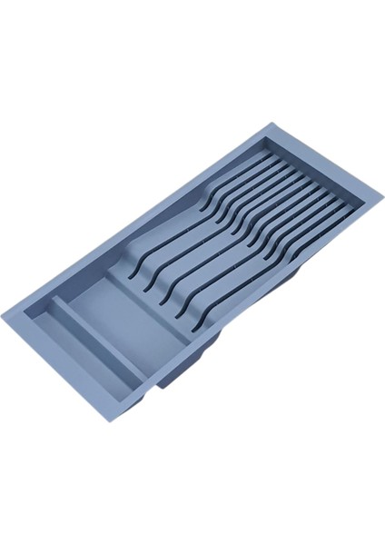 Mutfak Çekmece Içi Bıçaklık 48 Cm X 22 Cm (enden 3 cm Boydan4,5 cm Kesilebilir) - Antresit gri fiyatları