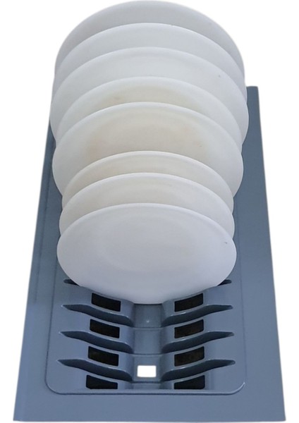 Mutfak Çekmece Içi Tabaklık 27 Cm X 48 Cm (enden 3cm Boydan 6cm Kesilebilir) - Antresit Gri modelleri