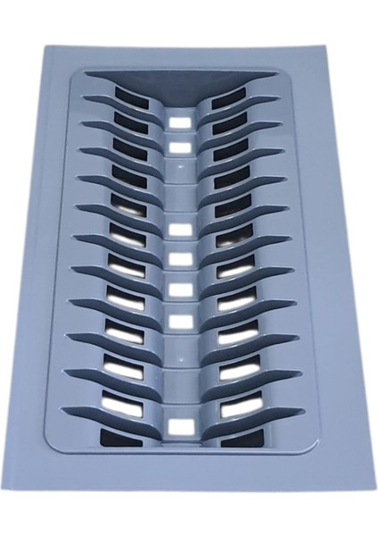 Mutfak Çekmece Içi Tabaklık 27 Cm X 48 Cm (enden 3cm Boydan 6cm Kesilebilir) - Antresit Gri fırsatları