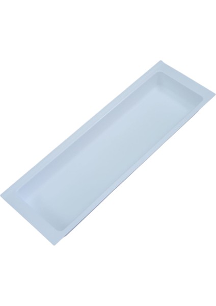 Mutfak Çekmece Içi Kaşıklık Tek Bölmeli 16cm X 48cm Beyaz