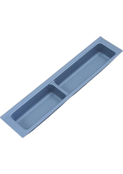 Mutfak Çekmece Içi Kaşıklık Iki Bölmeli Modül 11cm X 48cm Antrasit Gri