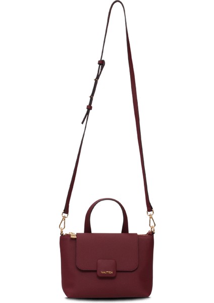 Bordo Nautıca Kadın Postacı Çantası CN7567T