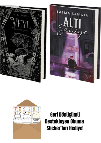 Veyl Kötülerin Şehri + Altı Saniye 2 Kitap Set + Okuma Sticker'ları