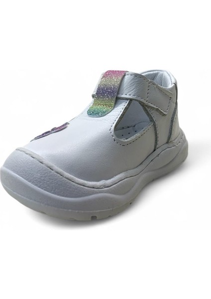 413 Kız Bebek Deri Yazlık Ilk Adım Ayakkabısı modelleri