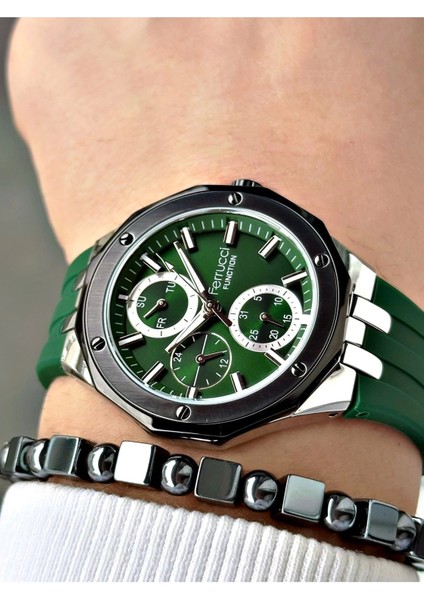 Function Fcf 0425 03469S.03 Silikon Kordon Erkek Kol Saati fırsatları