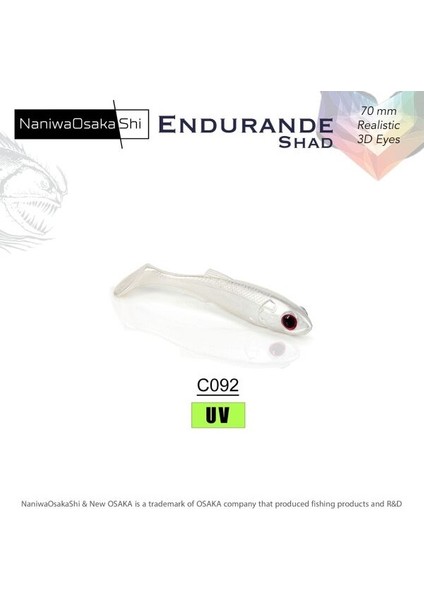 Nanıwaosakashı Endurande Shad 70MM C092