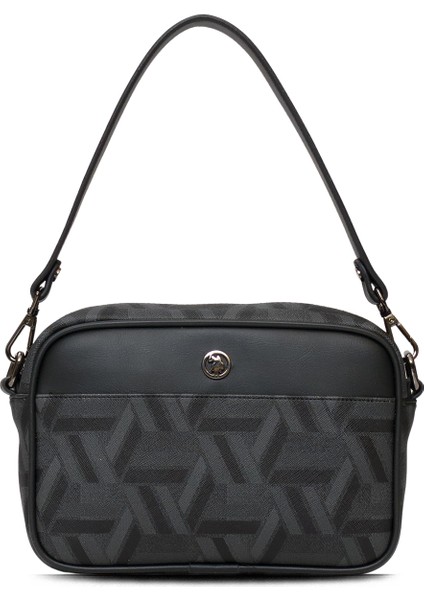 Sıyah U.s. Polo Assn. Kadın Postacı Çantası US25510