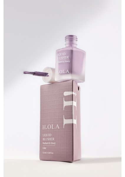 Likit Allık | Liquid Blusher Lilac | Kalıcı Yüksek Pigmentli | Lilac