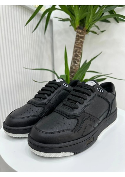 Hakiki Deri Sneaker Erkek Ayakkabı