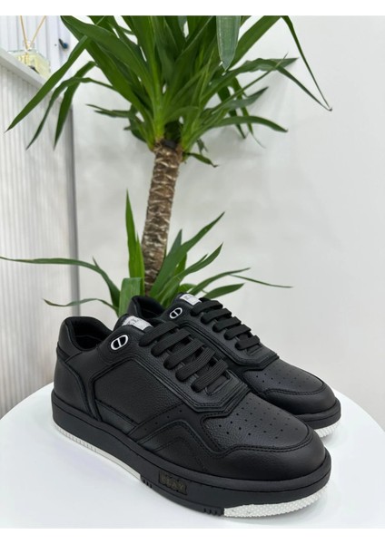 Hakiki Deri Sneaker Erkek Ayakkabı