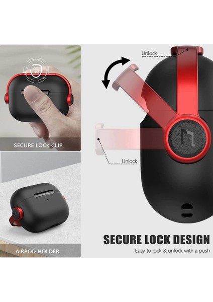 Apple Airpods Pro 2. Nesil Uyumlu Kılıf Kulaklık Dizayn Defens Case fiyatları