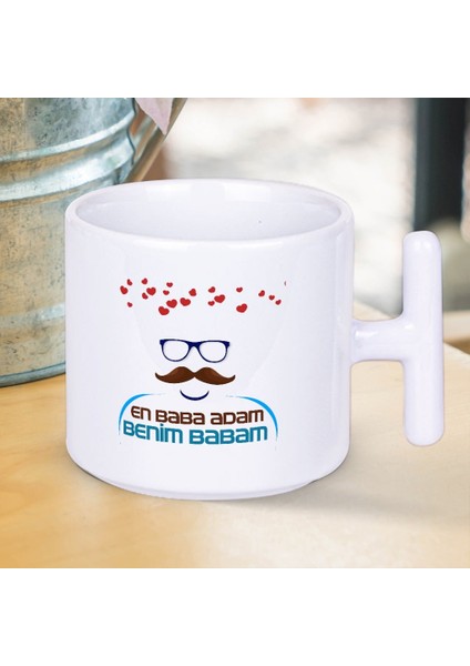 En Baba Adam Benim Babam Yazılı Babalar Gününe Özel T Kupa Bardak