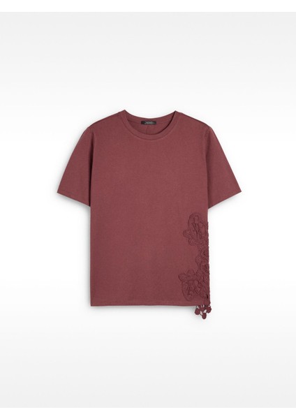 %100 Pamuk Nakışlı Tişört indirimleri