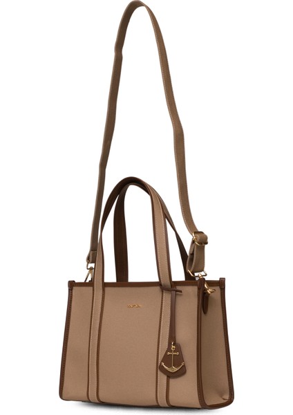 K.bej Nautıca Kadın Omuz Çantası CN7516T modelleri