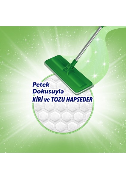 Temizlikte Doğal Güç Beyaz Sabun Ferahlığı Mopa Uyumlu Yüzey Temizlik Havlusu 50 Yaprak indirimleri