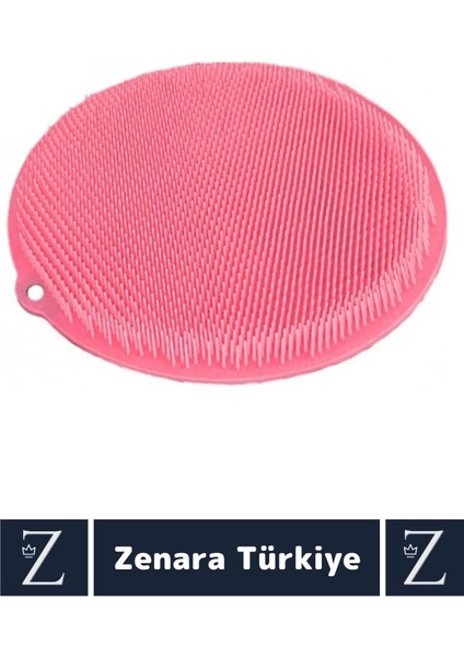 Premium Esnek Masaj Etkili Sabitlenebilir Vantuzlu Askı Delikli Yuvarlak Sırt Ayak Banyo Kese Matı fiyatları