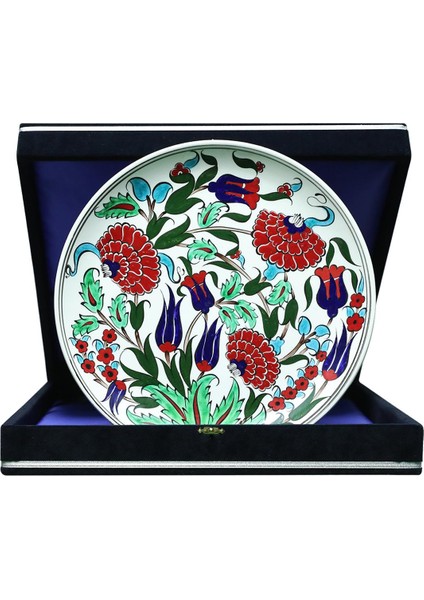 El Işçiliği Çini Tabak 30 cm - 6164