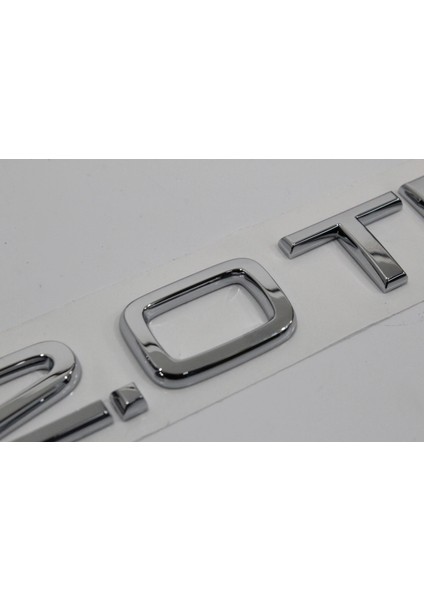 Audi A8 Serisi Uyumlu 2.0 Tdı Krom Bagaj Yazısı 3m 3D Abs modelleri