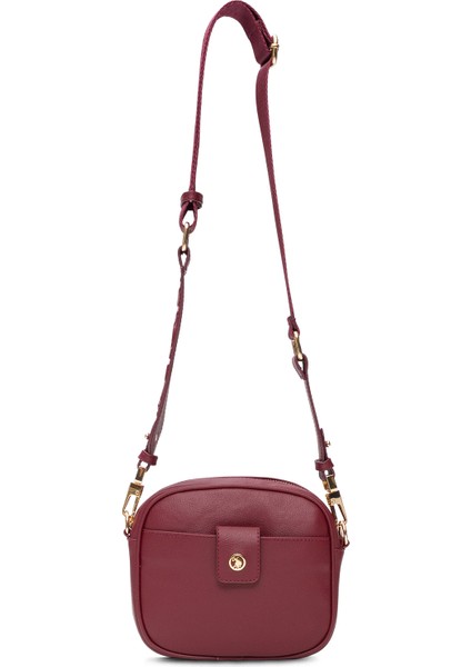 Bordo U.s. Polo Assn. Kadın Postacı Çantası US25602