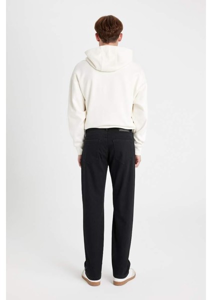Sergio Regular Fit Normal Kalıp Normal Bel Boru Paça Jean Pantolon Black indirimleri