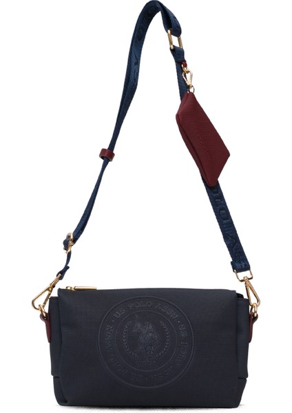 Lacıvert-Bordo U.s. Polo Assn. Kadın Postacı Çantası US25673