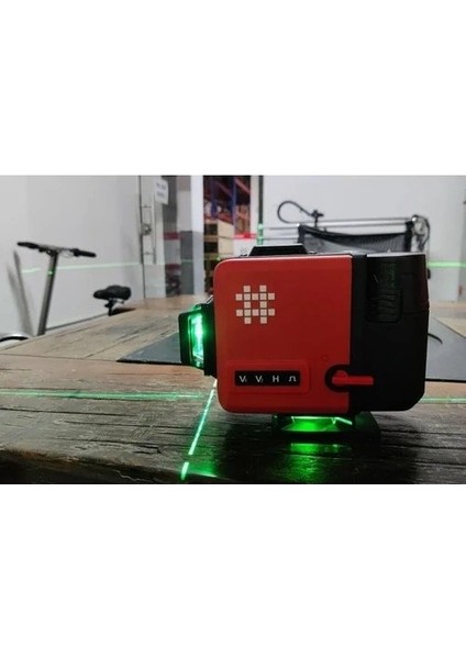 7159A 12 Hatlı 3D Çizgili Lazer Terazi 50 Metre – 360° Otomatik Dengeleme
