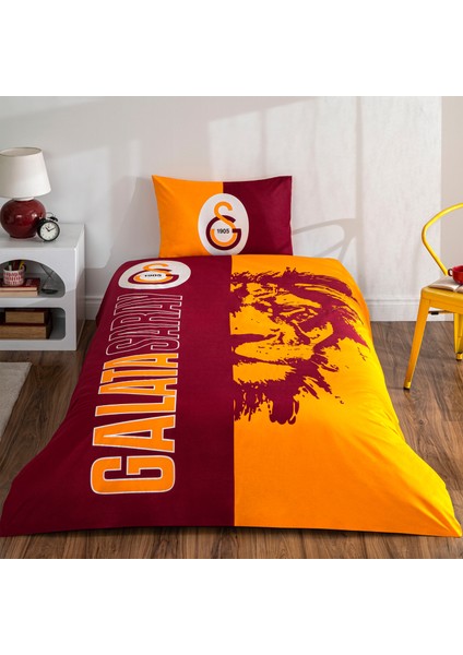 Lisanslı Galatasaray Şanlı Aslan Tek Kişilik Nevresim Takımı